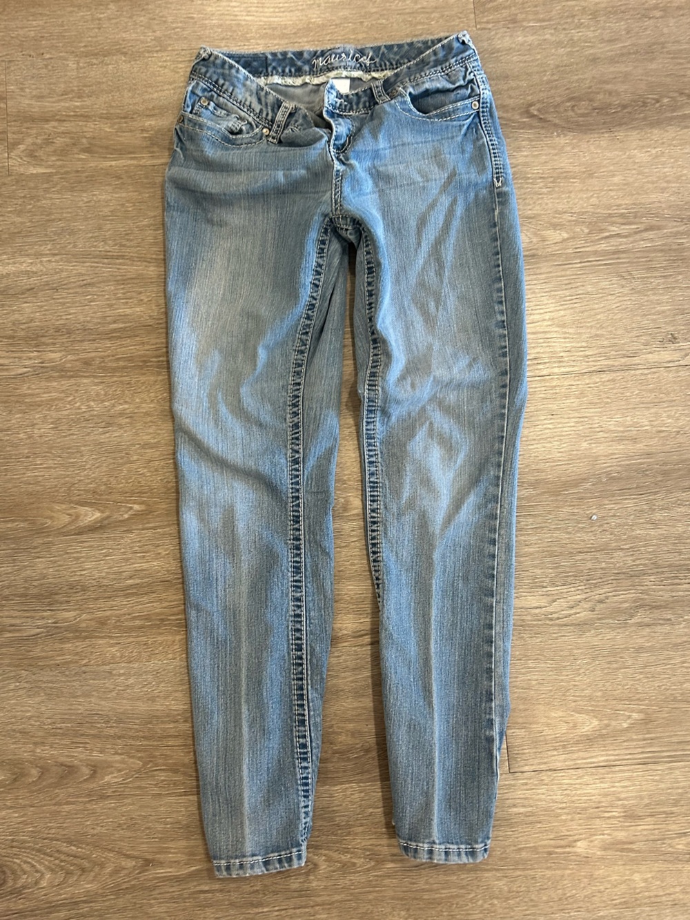 Maurices Light Blue Skinny Jeans